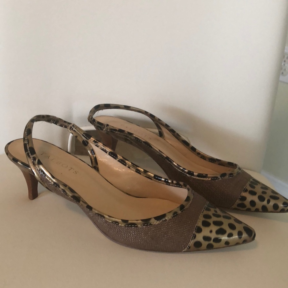 Leopard Heels
